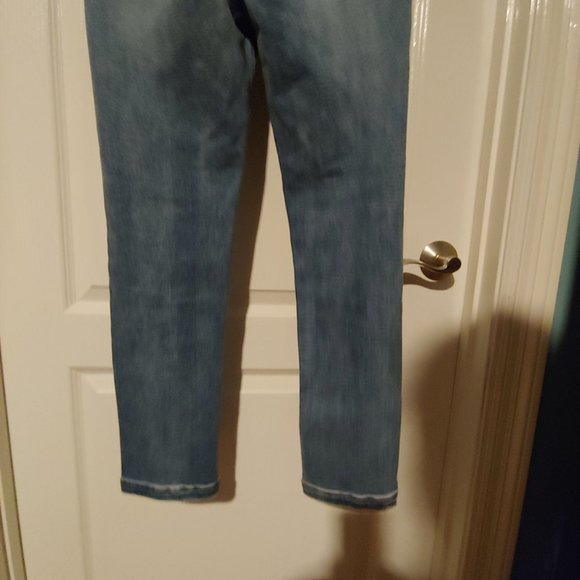 Risen Looking For Answers High Rise Tie-Belt Skinny Jeans Size 3 - Picture 15 of 16